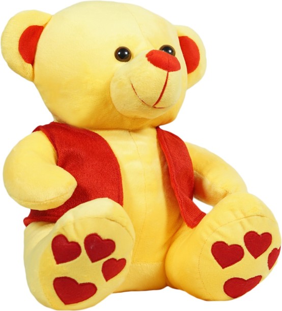 ultra soft toys teddy bear spongy white 15 inch