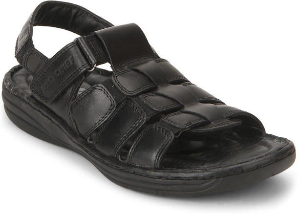 red chief leather sandal