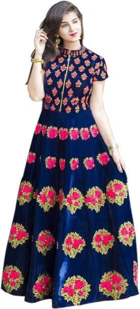 flipkart online shopping dresses long frocks
