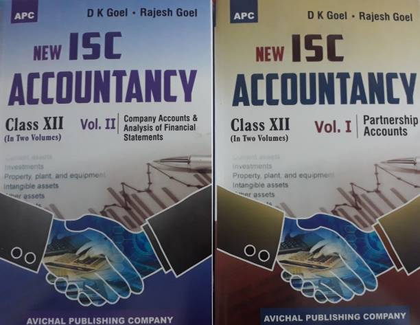 New I.S.C. Accountancy Class- XII Volume I Partnership Accounts, New I.S.C. Accountancy Class- XII Volume II Company Accounts & Analysis of Financial Statements