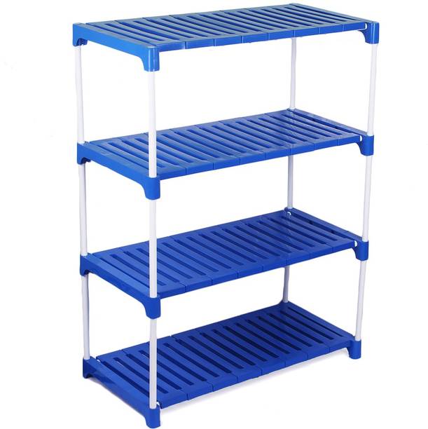 Ebee Racks Shelves At Best S On Flipkart Ebee White Metal Plastic Wall Shelf