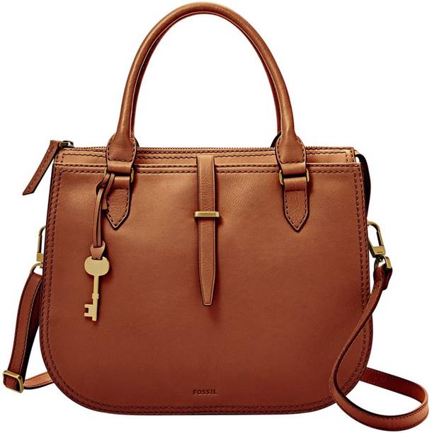 Fossil Handbags Clutches Online At Fossil Women Casual Brown Genuine Leather Sling Bag