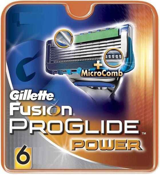 GILLETTE Fusion Proglide Power 6 cartridges