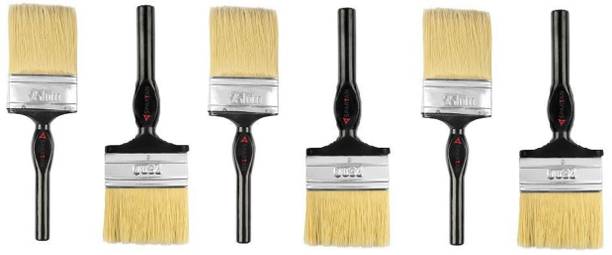Wall Paint Brushes Online At Best Prices In Spartan Paint Brush Multicolor Set Of 6 75 Mm Mnspro Natural Wall