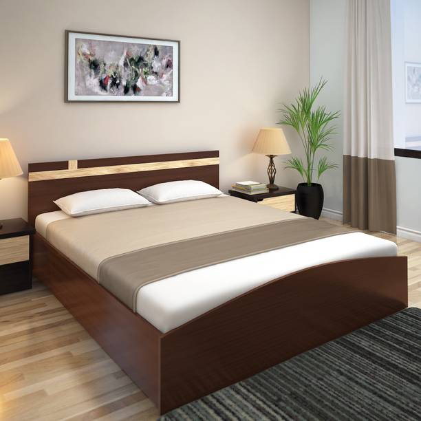 Wooden Beds At Best S In India Nill Edwina 01 Engineered Wood Queen Bed
