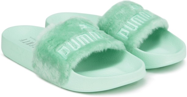 puma fur slippers online india