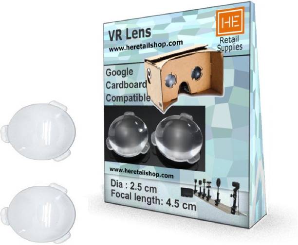 Top Headset Vr cheap price 5stars Flipkart in India 29 HE Retail Supplies VR headset Lens 25mm Google Cardboard
