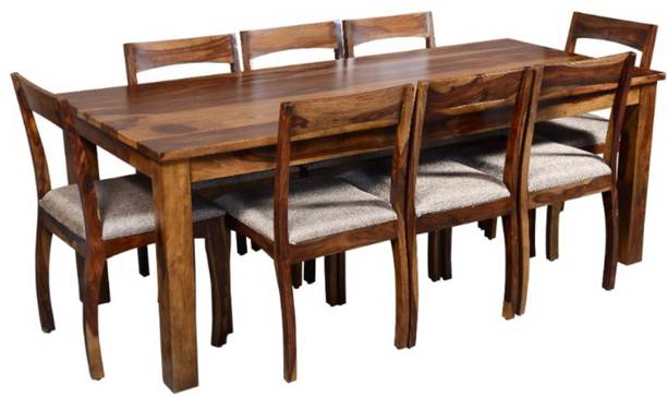 8 Seater Dining Tables Sets Online At Ed Prices On Flipkart Saffron Art Natalie Sheesham Solid Wood 8 Seater Dining Set
