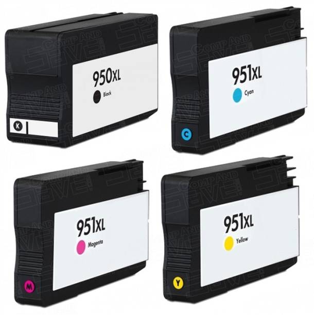 AC 950XL 951XL High Yield Ink Cartridges With Updated C...