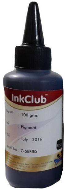 InkClub Compatible Black Pigment 100ml GI790 ink for Canon G1000,G2000,Canon 3000 & G4000 printer Black Ink Cartridge