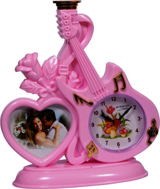 Sigaram Analog Pink Clock