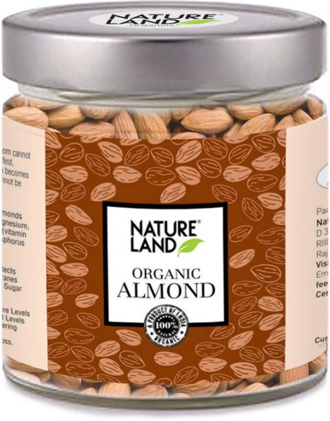 Natureland Organics Almonds 250 Gm Almonds