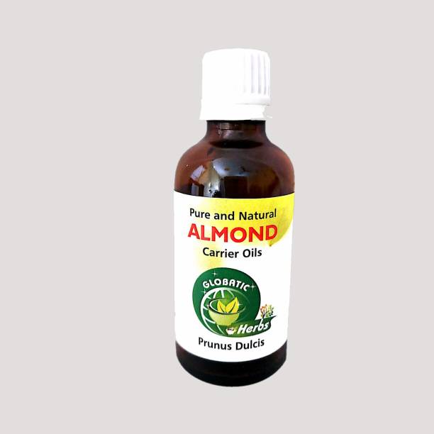 GLOBATIC Herbs Almond carrier oil Natural & Pure