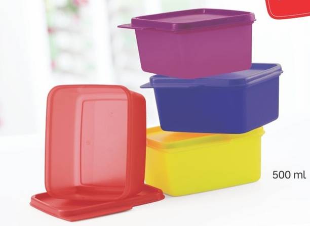 Tupperware Containers Range Min 40 Off At Flipkart Tupperware 500 Ml Plastic Grocery Container