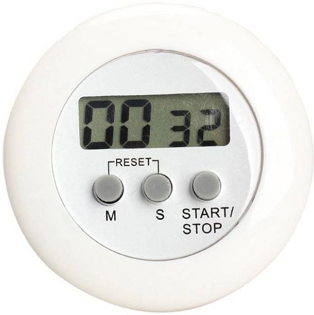 Kitchen Timers Online At Best Prices In India Rhonnium Seashell Round Magnetic Lcd Digital Kitchen Countdown Timer Alarm With Stand Stop