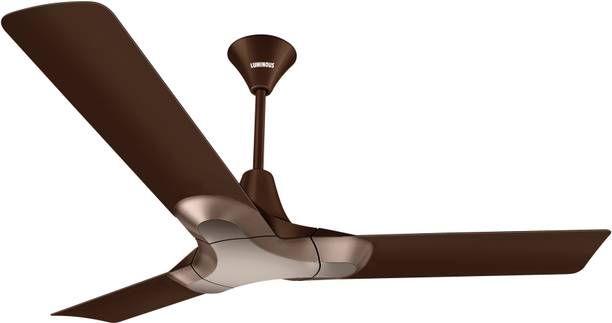 Fan Fans At Low S In India Luminous 1200mm New York Brooklyn 3 Blade Ceiling Fan