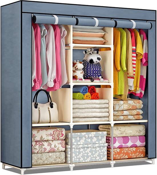 Wardrobes व र डर ब And Cupboards With Durability Furn Central Pp Collapsible Wardrobe