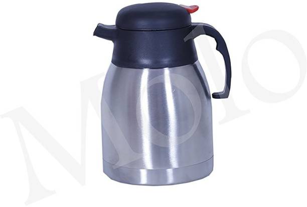 megashine 1.2L Mini Vacuum Insulated Thermal Stainless Steel Double Wall Jug for Coffee or Hot & Cold Drinks, Tea, Milk 1200 ml Flask