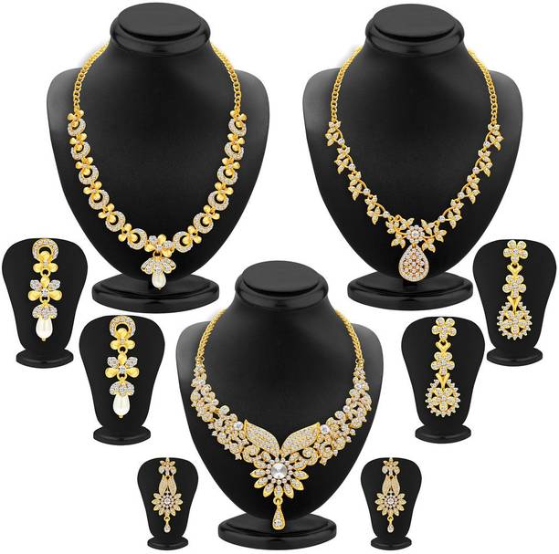 Artificial Jewellery Imitation At Best S Sukkhi Alloy Jewel Set