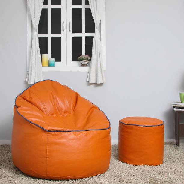 VSK XXXL Chair Bean Bag Cover  (Without Beans)