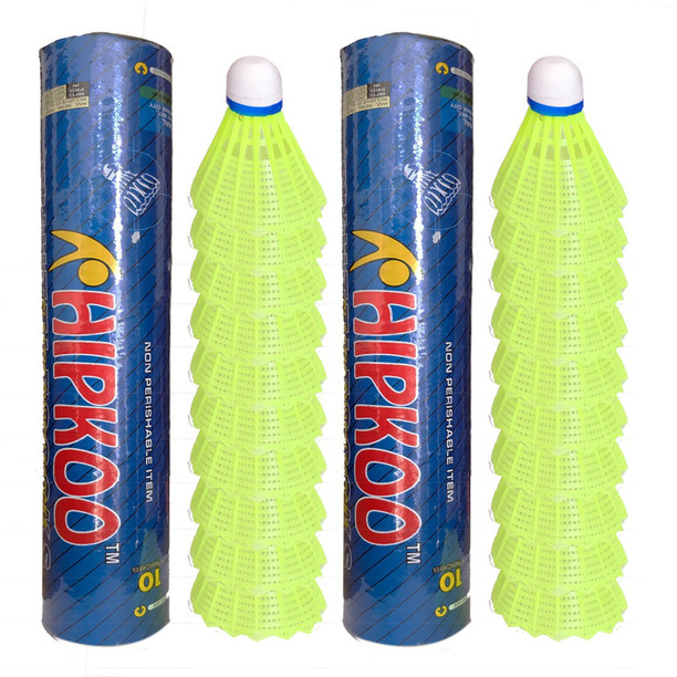 3 X Badminton Sports Nylon Shuttle Cocks Shuttlecocks In A Tube Pack Set