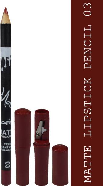M.A.R.S Matte Lipstick Pencil True Instant Color-03 Long-Wearing