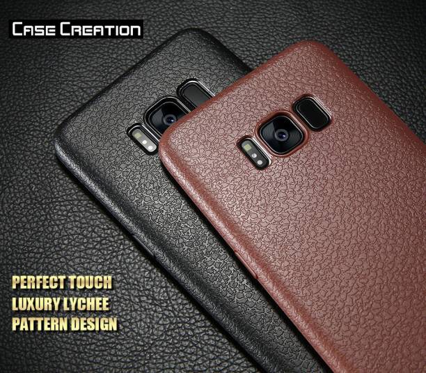 CASE CREATION Back Cover for Samsung Galaxy S8 Leather ...