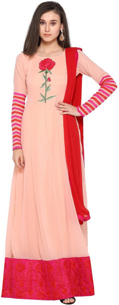 long gown dress in flipkart