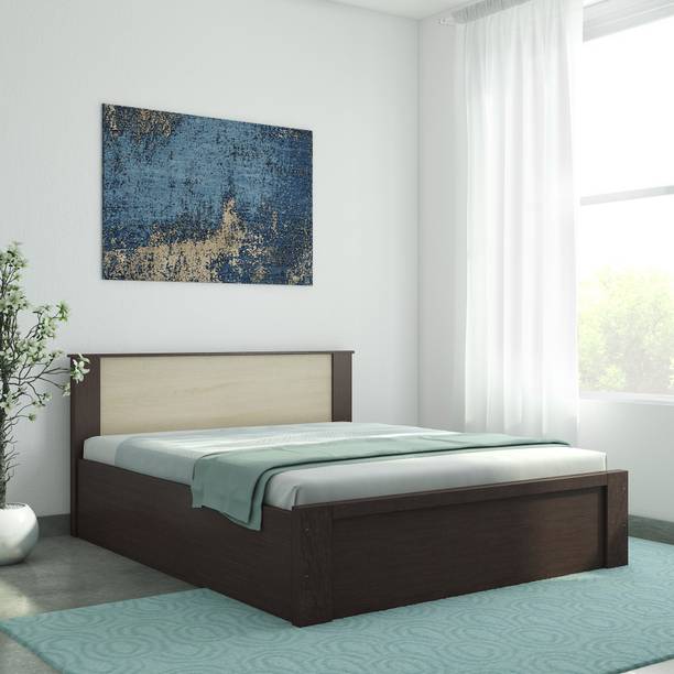 Single Beds Online At Best Prices In India Valtos Engineered Wood Queen Box Bed