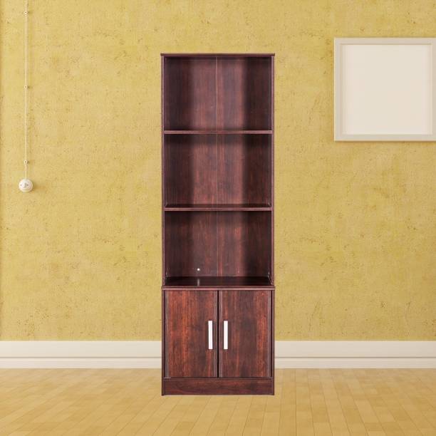 RoyalOak Engineered Wood Semi-Open Book Shelf