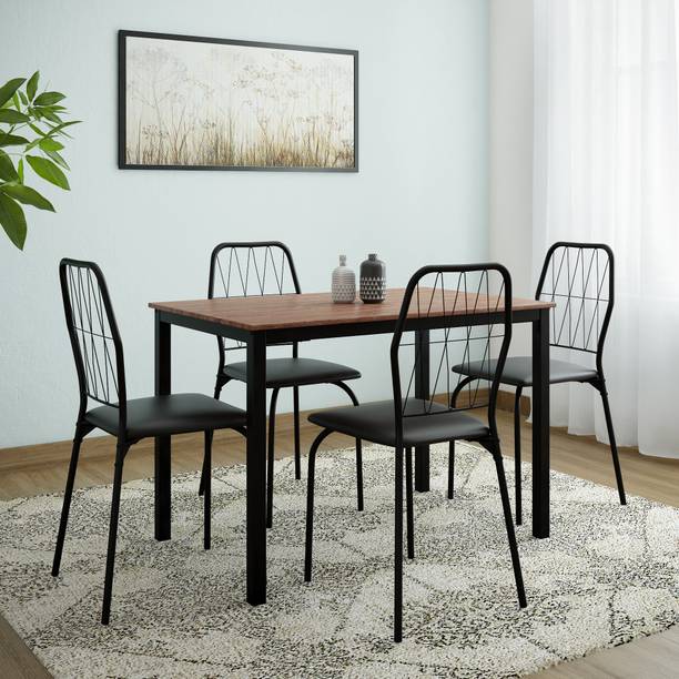 Dining Table And Chairs Designs At Best S Home By Nill Danish Engineered Wood 4 Seater Dining Set