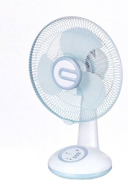 Table Fan Fans Online At Best Prices In India Dp 7610 12 Rechargeable 3 Blade Table Fan