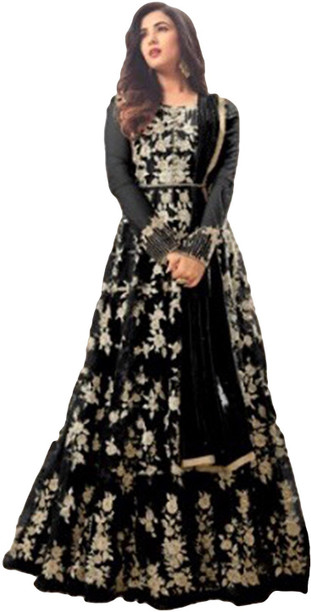 one piece long gown design