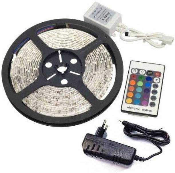 Alpha Home Decor Online At Best Prices In Alpha 394 Inch Red Green Blue Rice Lights