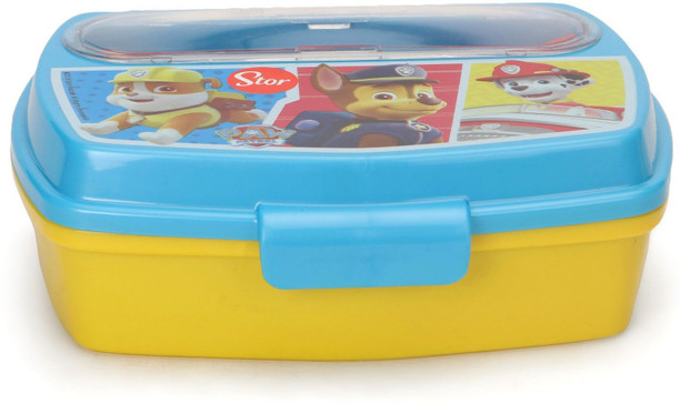 Paw Patrol Boys 2 Piece Cutlery Set /& Sandwich Box with Tray Inside