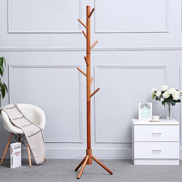 HOUSE OF QUIRK Solid Wood Coat and Umbrella Stand