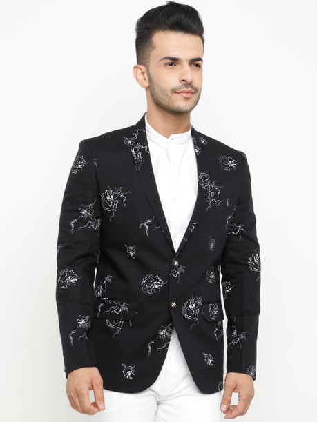 printed blazer mens online india