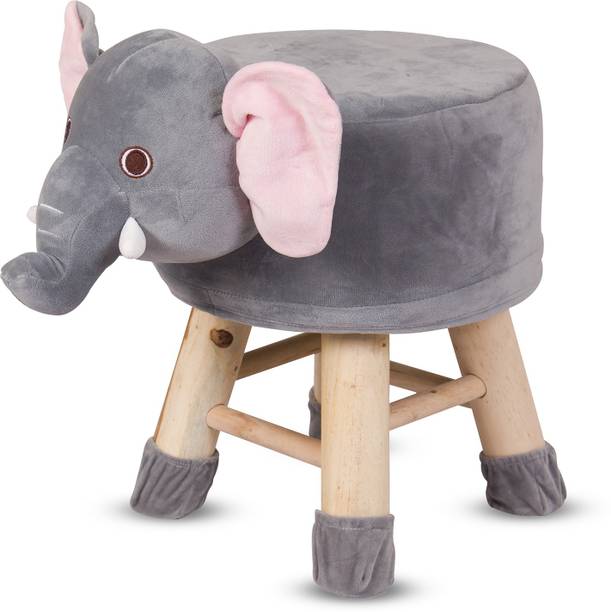 Baby Chairs High In India At Best S Baybee Wooden Chair Elephant Round Adorable Cartoon Animal Stool For Kids And Toddlers Imagination