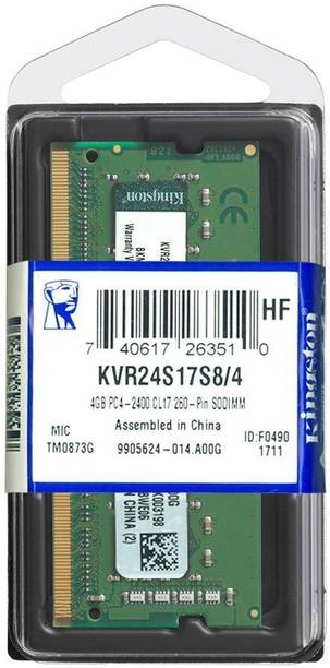 Kingston RAM - Buy 1GB, 2GB, 4GB, 8GB, 16GB Kingston DDR, DDR2, DDR3, DDR4  RAMs Online