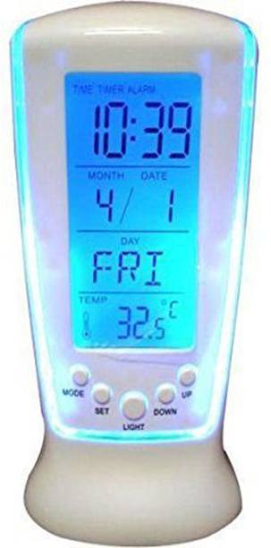 EfinitoGifts Digital White Clock