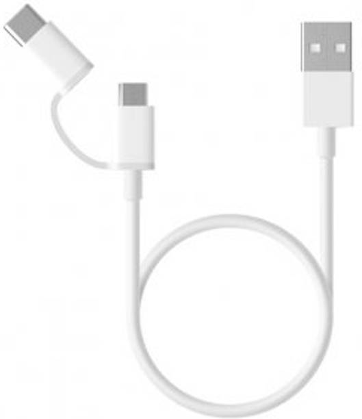 Mi SJX02ZM 2 in 1 USB Type C Cable