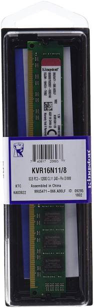 KINGSTON RAM DDR3 8 GB PC ValueRAM (KVR16N11/8)