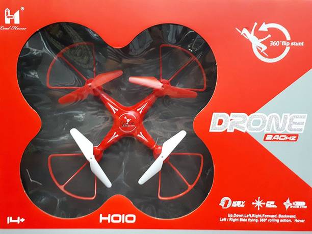 Smilemakers Flying Drone H010, Quadcopter 6-Axis Gyro, 360 Degree, With USB Charger And RC (NO CAMERA)