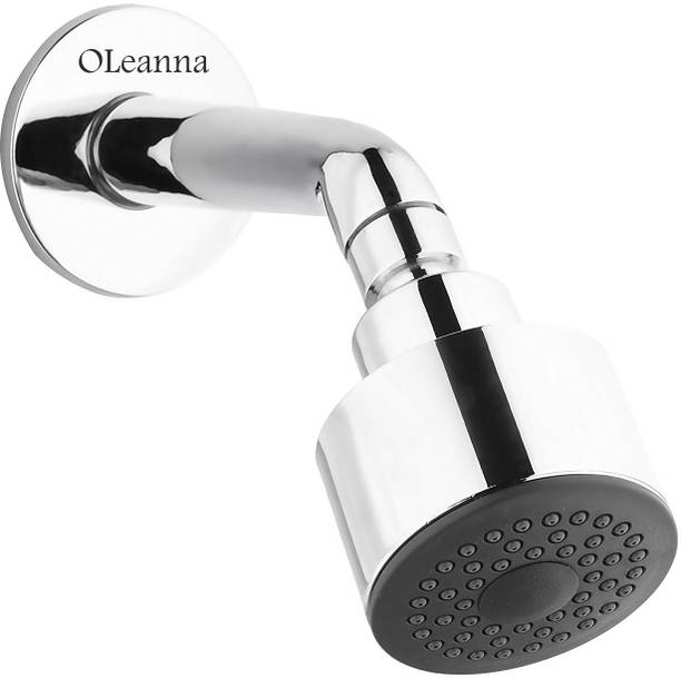 Shower Heads Bathroom Online At Best Prices In India Oleanna Overhead Shower With Arm And Wall Chrome Finish