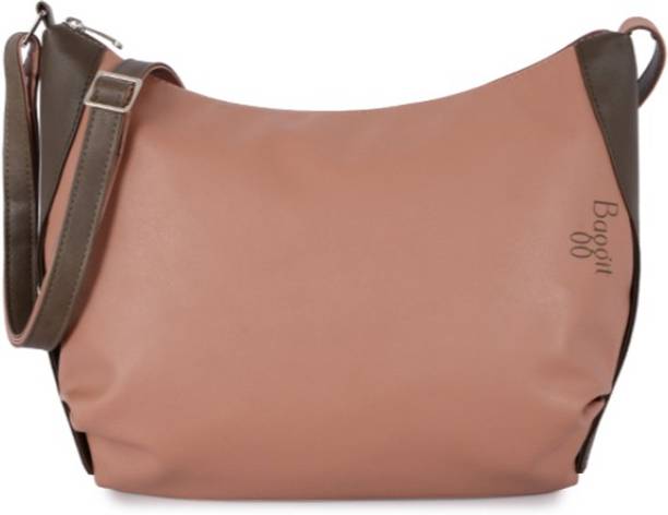 Baggit Sling Bags Online At Best S In Baggit Women Pink Pu Sling Bag