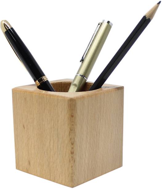 Tootpado Desk Organizers At Tootpado 1 Compartments Wooden Pen Stand