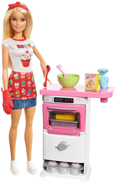 NEW Barbie Careers Builder Doll and Playset Toys Multi