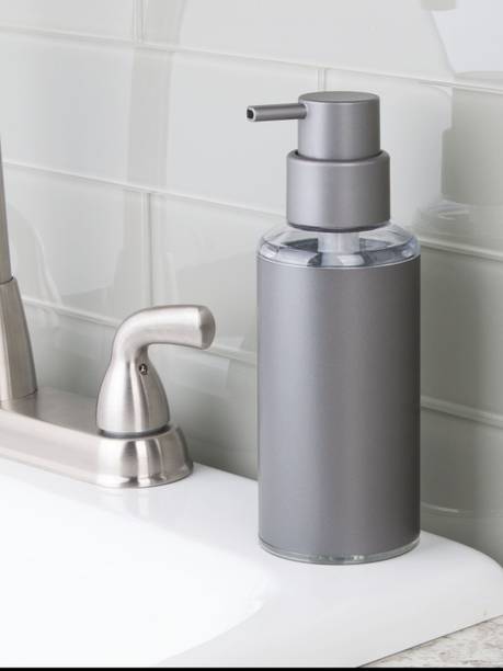 Interdesign Bathroom Accessories Interdesign Metro Aluminum Round Soap Dispenser Pump For Kitchen And Bathroom Vanity 296 Ml Conditioner