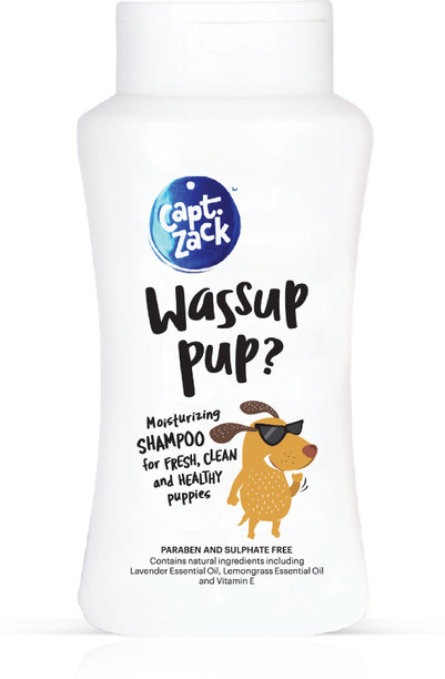captain zack dog shampoo