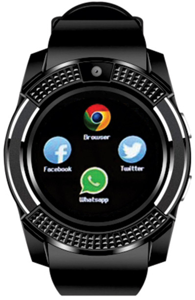 hottech smart watch black y1